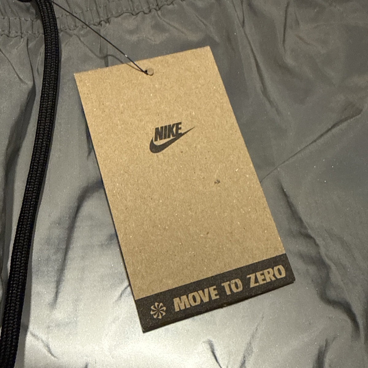 Nike Tech Woven Gray Reflective Joggers Pants Size XXL FZ7587-035