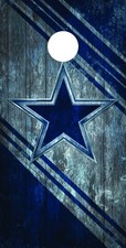 Dallas Cornhole Board Wraps / Laminated