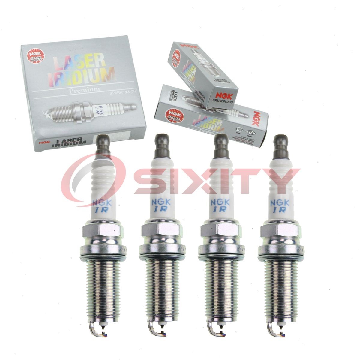 4 pc NGK Laser Iridium Spark Plugs for 2018-2020 Lexus NX300 2.0L L4 wo
