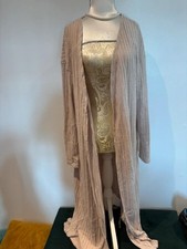 SHEIN Longline Ribbed Cardigan – Size L
