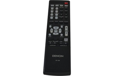 Denon RC-1180 Original Fernbedienung Home Audio Receiver Funktionstasten schwarz