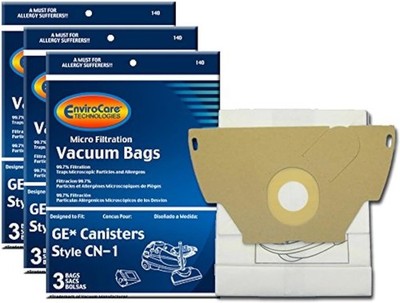 Replacement Micro Filtration Vacuum Cleaner Dust Bags made to fit GE Canisters