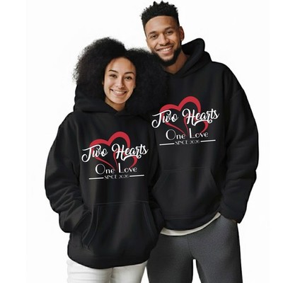 Two Hearts One Love Since 2026 Anniversary Gift For Couples Hoodie