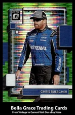 2023 Donruss Racing Chris Buescher #32 RFK Racing Optic Lime Green Pulsar NASCAR