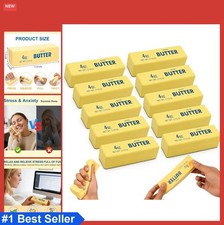 10 Butter Squishy Soft Slow Rising Stress Relief Fidget Toy Wet Rebound Sensory