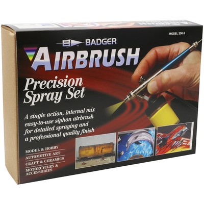 Badger Airbrush Siphon Feed 200 Präzisionssprühset