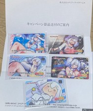 Shiroe Mahjong Fight Girl e-amusement pass 5-piece set