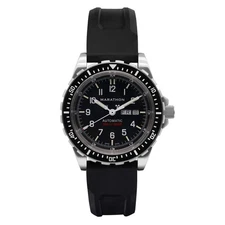 Dive SS/BKSS 3PC RUBBER (WW194021SS-0130) | Black Dial Wristwatch WW194021SS-013