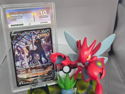 Pokemon Umbreon V TG22/TG30 Brilliant Stars Trainer Gallery Full Art ACE 10