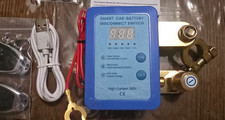 Remote Battery Disconnect Switch 12v, 240A, Upgrade Smart Voltage Car Kill Switc