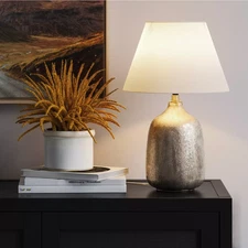 Threshold Small Empire Lamp Shade White Cotton Polyester Uno