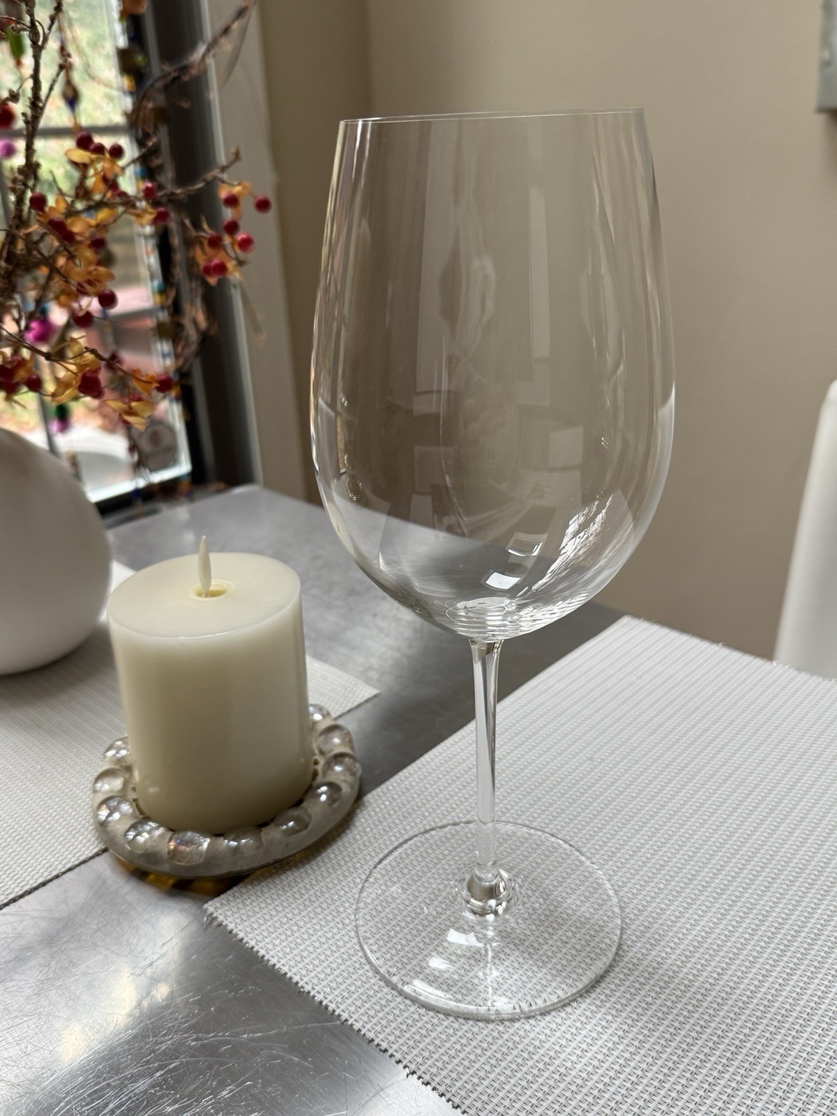 Set of 4 Riedel SOMMELIERS BORDEAUX GRAND CRU Crystal Wine Glasses! Pre-owned