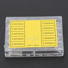 100Pcs Watch Tube Bar Alloy Watchband Strap Clasp Link Pin Connecting Shaft