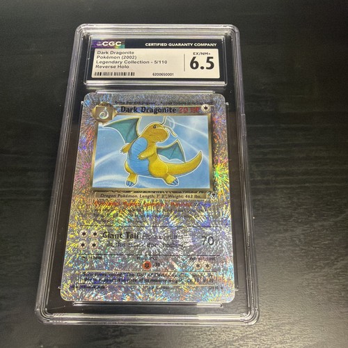 Dark Dragonite graded CGC 6.5 for sale on eBay