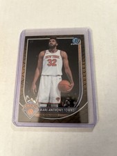 Karl Anthony Towns 2025-26 Bowman Basketball Reptilian New York Knicks