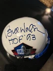 Bill Walsh Signed HOF Mini Helmet 49ers Stanford Hall Of Fame Coach Rare