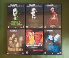Job Lot 6 Classic Hammer Horror Collection DVD's Fantastic Selection of Films