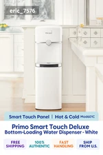 Brand New Primo Smart Touch Deluxe Bottom Loading Dispenser White-Model 601324-C