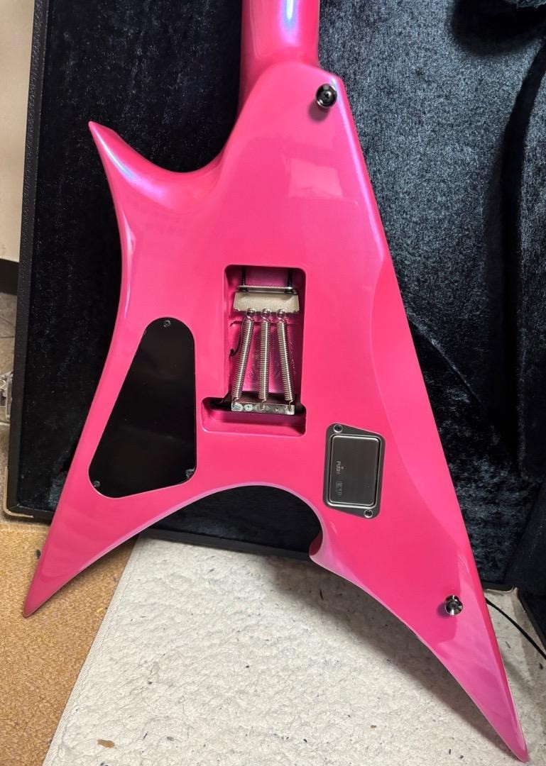 （期間限定セール）ESP（edwards）ALDIOUSトキモデル EDWARDS E-CHUNPA-V Flip Flap Pink Aldious Toki Model