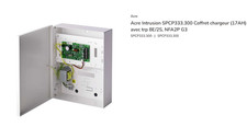 Alarme SPCP333.300 Coffret chargeur (17AH) avec trp 8E/2S, NFA2P G3