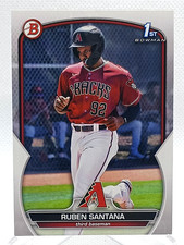 Ruben Santana 2023 Bowman Prospects 1st Bowman #BP-42
