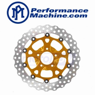 Performance Machine Front Left Dominator 11.8in. Two-Piece Brake Rotor for jz