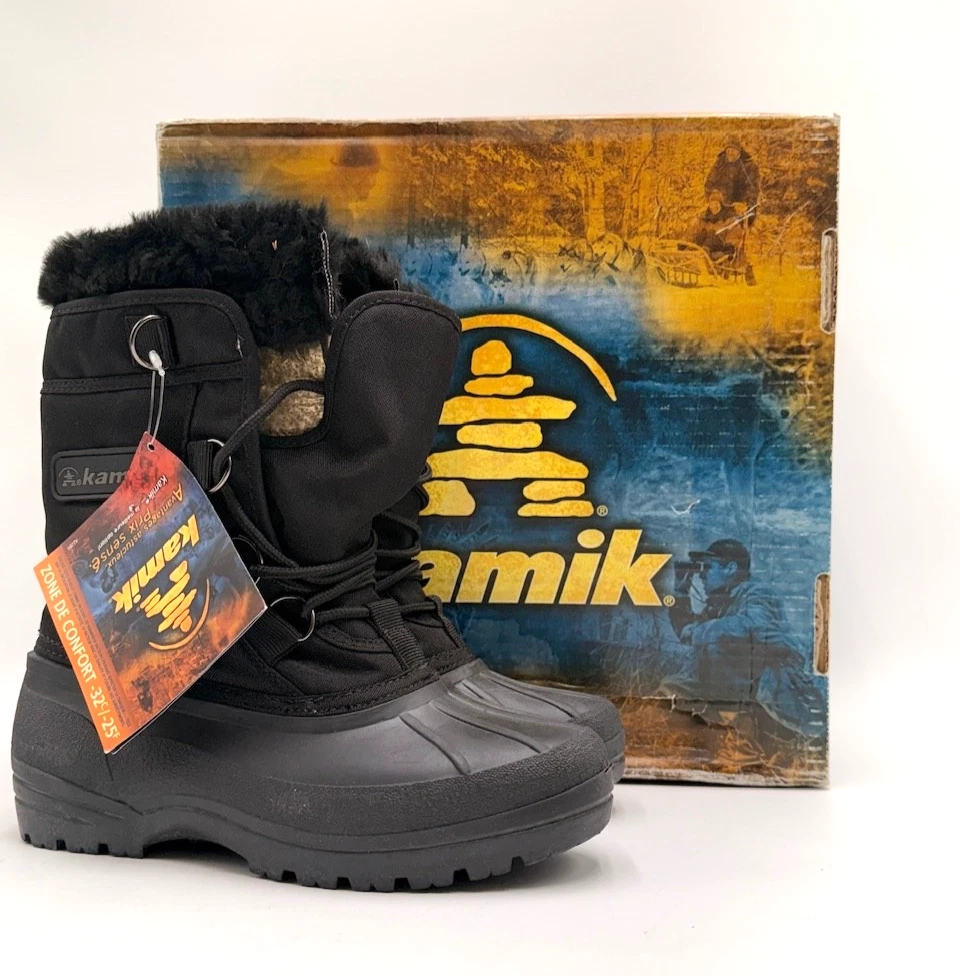 Kamik COMFORTER Women's NEW Boots Black US Size 6