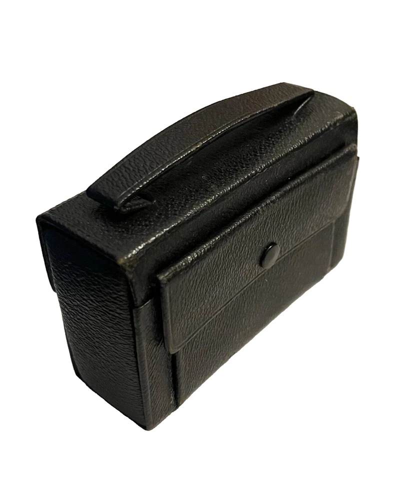 Preciosa funda de cuero original para binoculares Leitz Oberon Foto 4 de 4