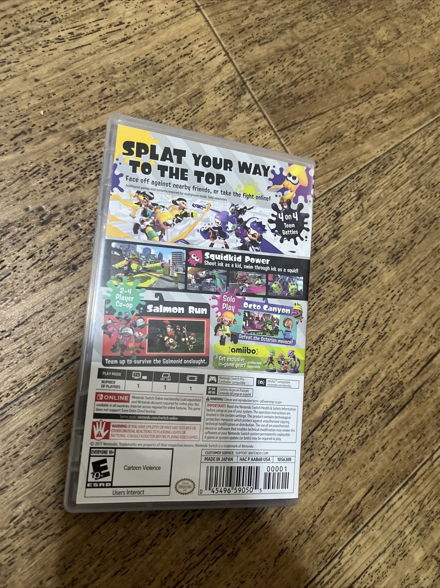 Splatoon 2 - Nintendo Switch 9318113986069| eBay