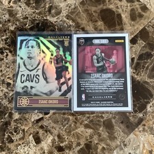 2020-21 Panini Illusions #161 Isaac Okoro Rookie Card B-16. rookie card picture