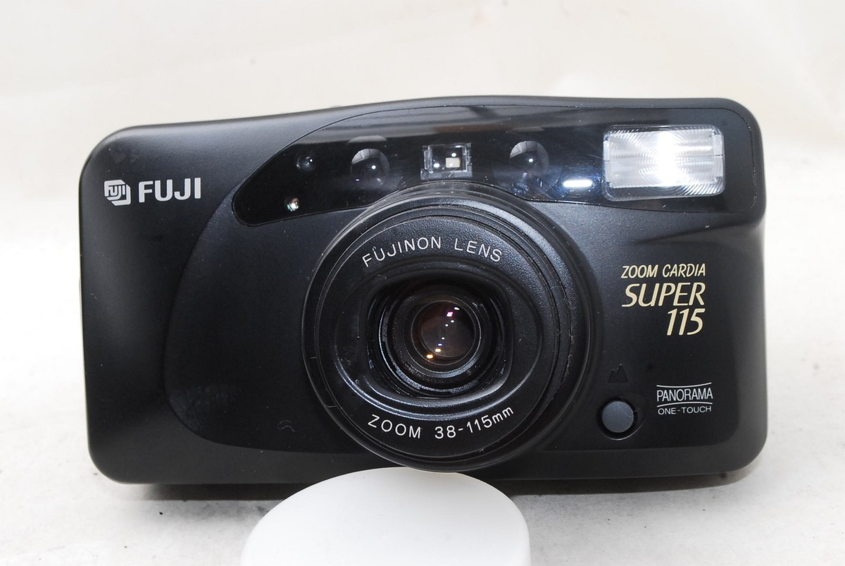 7451) Fuji Zoom Cardia Super 115 35mm Point & Shoot Film Camera