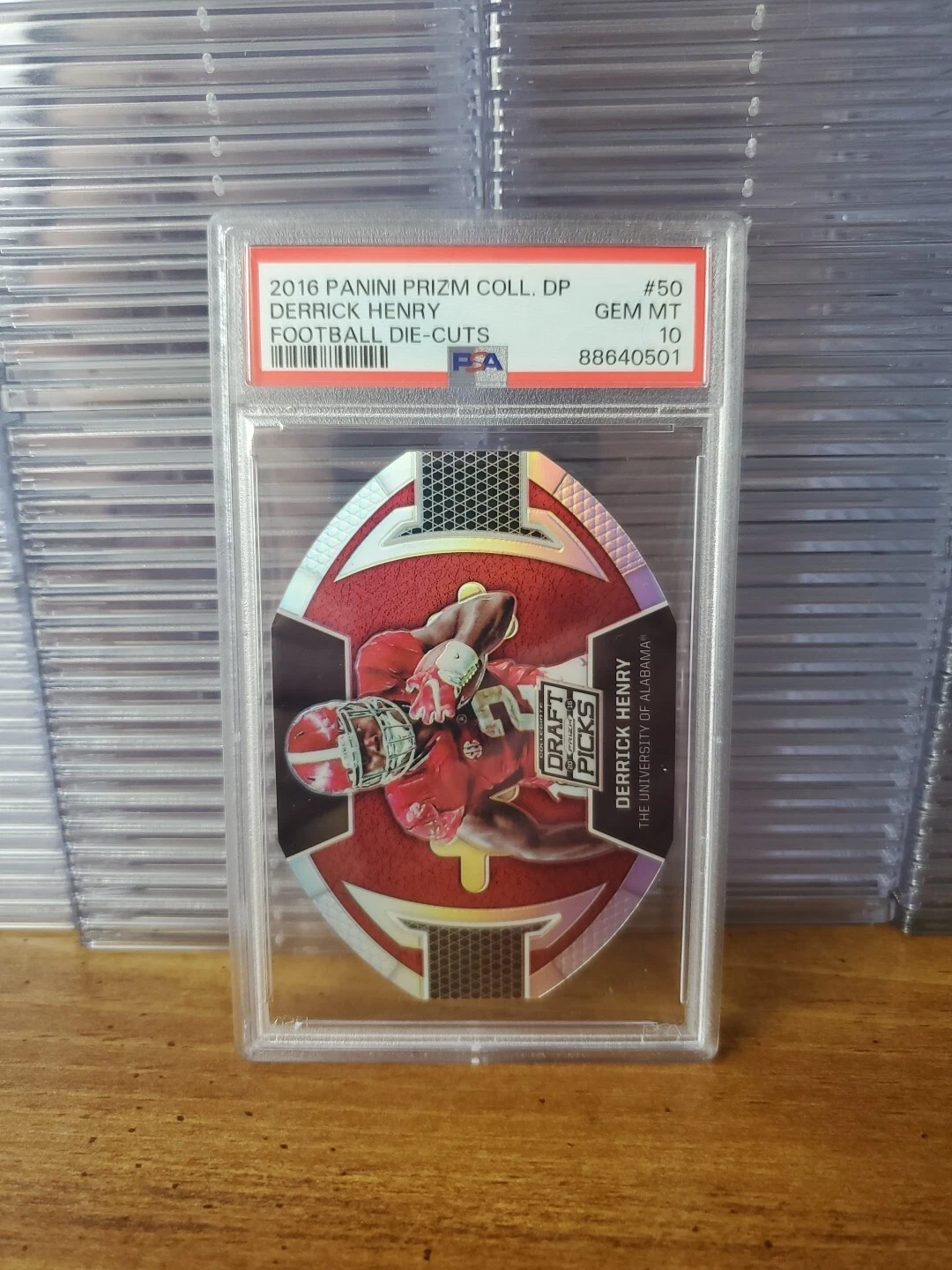 Derrick Henry Panini Prizm Collegiate Draft Picks Football Die-Cuts #50 Base