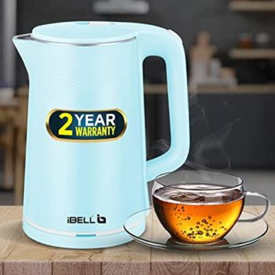 #ad iBELL PEK20BL Premium Electric Kettle 2 Litre Stainless Steel Blue Free Ship $71.14