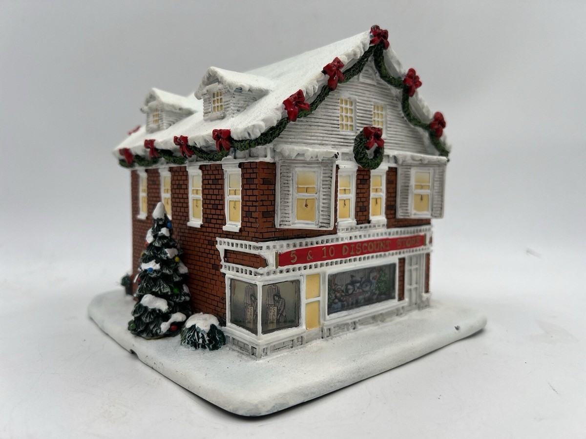 Norman rockwell christmas village set