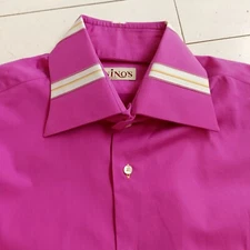 NINOS SHIRT Size L - SLIM AMAZING RETRO DESIGN - Gorgeous Stylish Shirt PERFECT