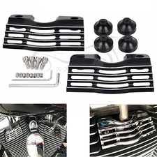 Spark Plug Head Bolt Covers For Harley Touring Twin Cam Street Glide FLHX 06-14