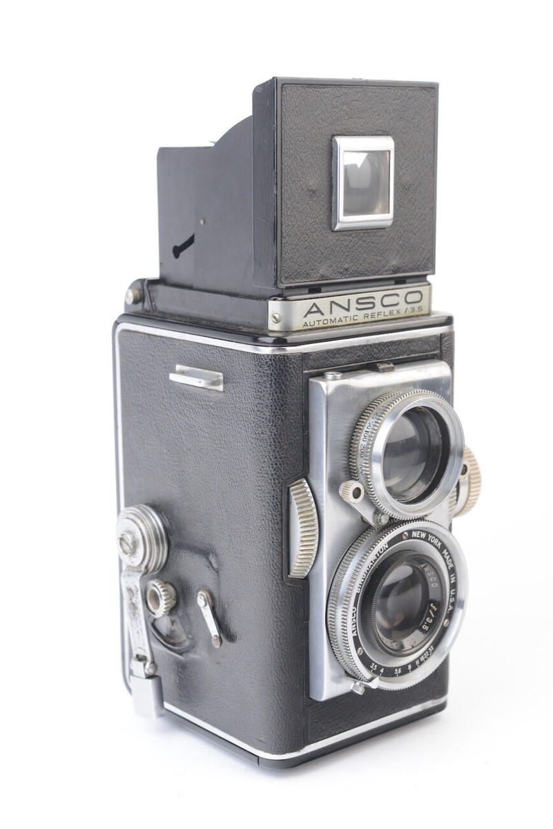 □ANSCO 2眼 AUTOMATIC REFLEX F3.5 アンスコ