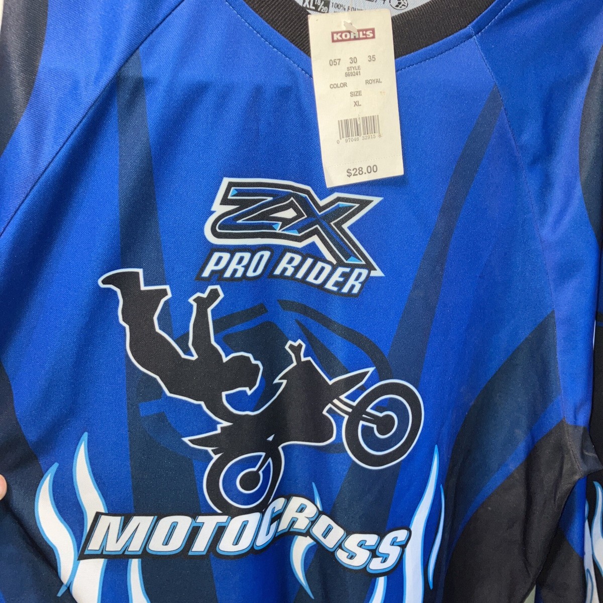 ZEROXPOSUR Pro Rider ZX PRO MOTOCROSS RACING GEAR Jersey