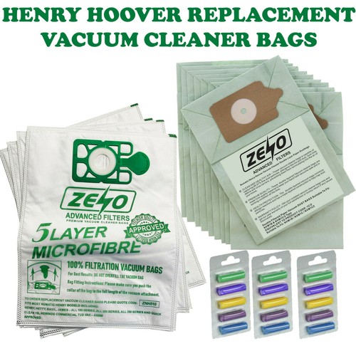VACUUM CLEANER BAGS FOR NUMATIC HENRY 