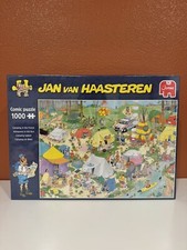 1000 pieces Jumbo Jan van Haasteren Camping in the Forest Jigsaw Comic Puzzle
