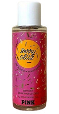 VICTORIA  S SECRET PINK BERRY GLITZ FRAGRANCE BODY MIST SPRAY SPLASH 8.4 oz