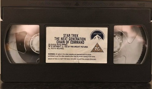 Star Trek - The Next Generation - Chain of Command tv movie - tested - Picture 7 of 7