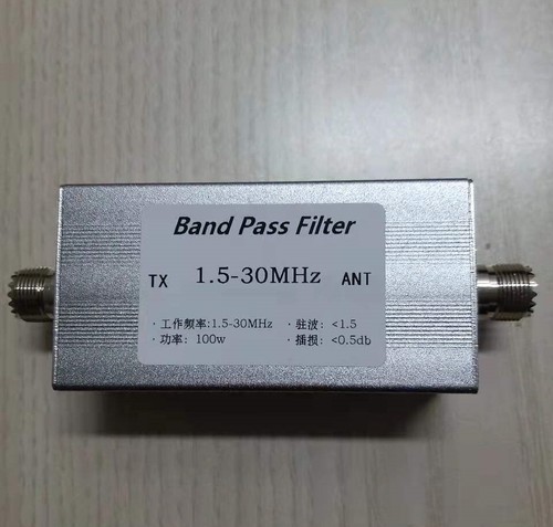 1.5-30MHz Shortwave Band Pass Filter Anti-Interference Capacity For Radios - Picture 1 of 5