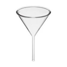 100mm, Glass Funnel, Short Stem, Karter Scientific 213V9 (Single)