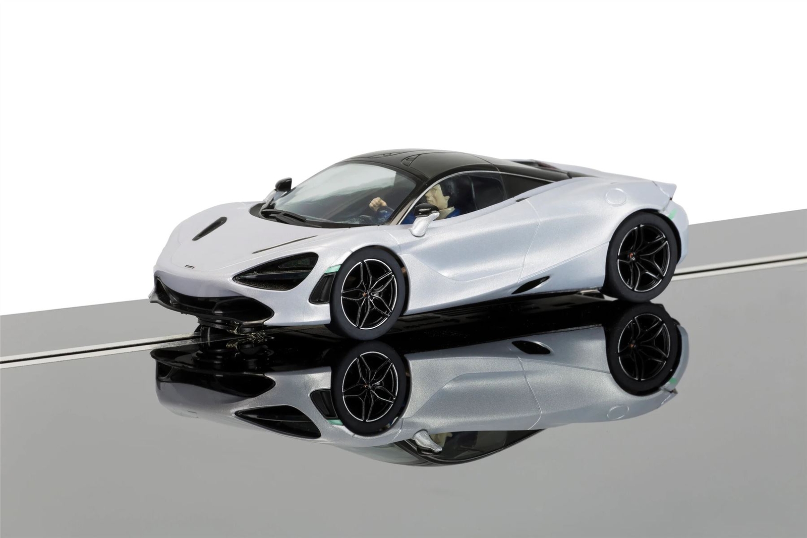 Superslot McLaren 720S Glacier White Slot Car - H3982