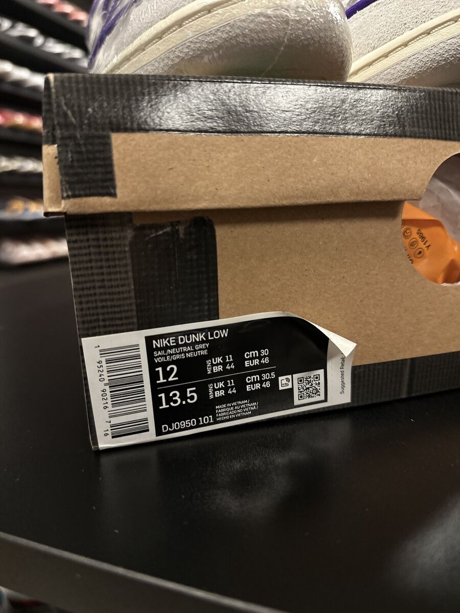Size 12 - NEW Nike Dunk Low x Off-White Lot 15 of 50 Sneaker Size 12 - NEW Nike Dunk Low x Off-White Lot 15 of 50 Sneaker
