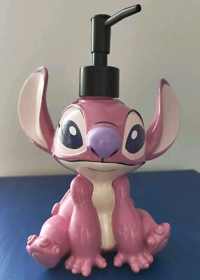  Disney Seifenspender ANGEL Lilo&Stitch Flüssigseife zum Auffüllen Rosa