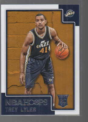 TREY LYLES 2015-16 PANINI HOOPS RED BACK ROOKIE CARD #263