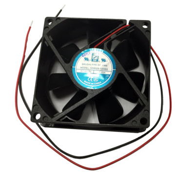 Orion 80mm x 25mm Langlebig Lüfter 12V Dc 40 Cfm 2 Draht Bare Kabel OD8025-12HSS