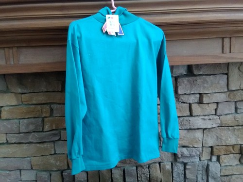 Charlotte Hornets Turtleneck Shirt Teal Youth Boys Girls Size L 14 - 16 NEW USA - Picture 2 of 7